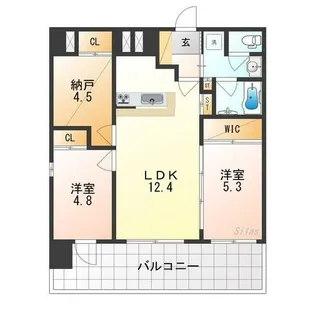 Grand Luce【10階】の間取り