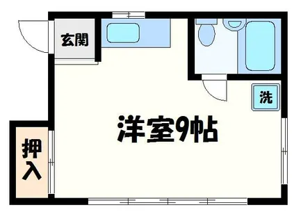 日東ハイツ東雲【2階】の間取り