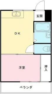 宮前ハイム【402号室】の間取り