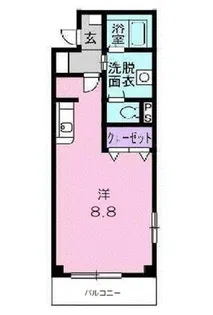 ベル メゾン【201号室】の間取り