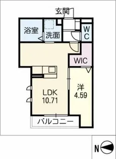 インフィニティ【3階】の間取り
