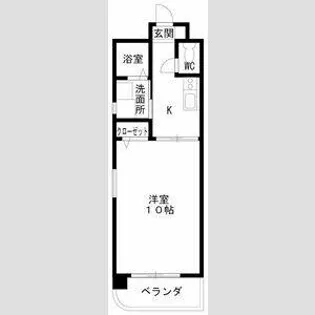 シェーン八事山【1階】の間取り