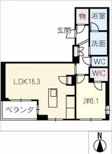 フェリシア【2階】の間取り