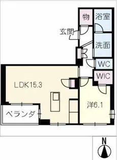 フェリシア【2階】の間取り
