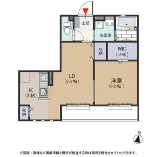 コンテッサ名駅【202号室】の間取り