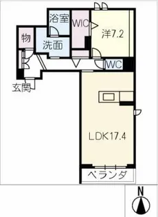 フェリシア【2階】の間取り