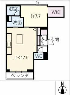 フェリシア【3階】の間取り
