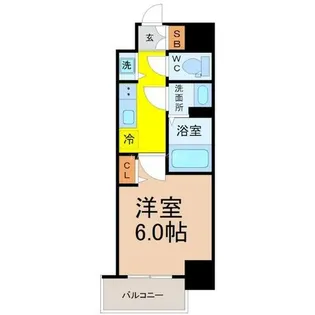 エステート金山【9階】の間取り