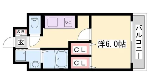 ブライトステージ【207号室】の間取り