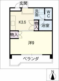 アネックス原【2階】の間取り
