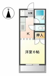 メゾン藤島【2階】の間取り