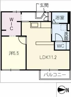 みなみコーポ【2階】の間取り
