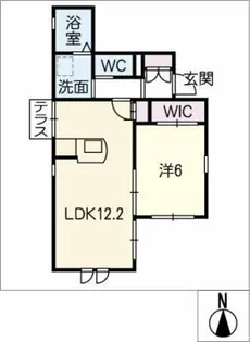 Bosco Villa【1階】の間取り