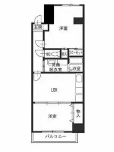 シュケル栄【7階】の間取り