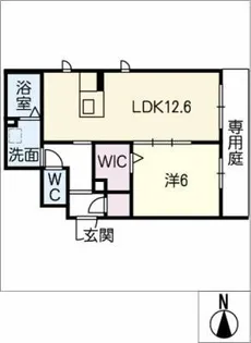 courir【1階】の間取り