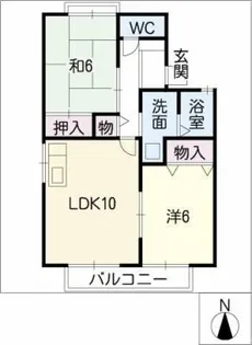 グリーンライフ青山 C棟【2階】の間取り