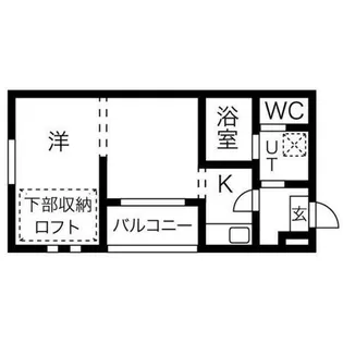 愛知県名古屋市南区豊田1丁目【アパート】の間取り