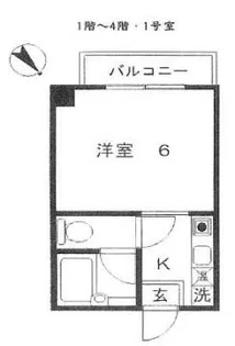 ルエメゾンロワール白木原【302号室】の間取り