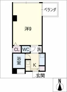 HARAX八事【3階】の間取り