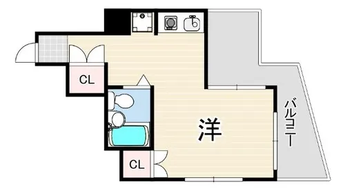 THE CITY甲子園口【2階】の間取り
