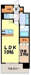 リニアゲートタワー名古屋【7階】の間取り