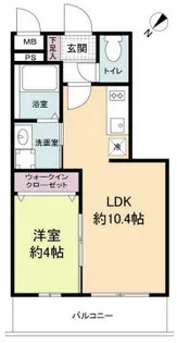 LiveCasa高宮【305号室】の間取り