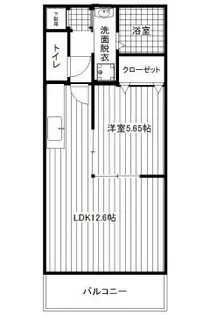 コンフォートステージ【103号室】の間取り