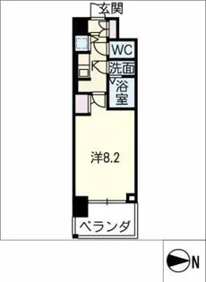 La Douceur黒川【11階】の間取り