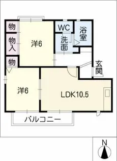 ステージ21【2階】の間取り