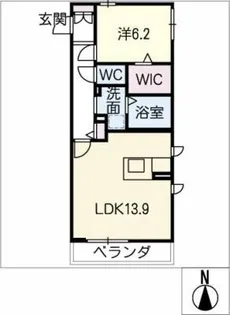 レジーナ【3階】の間取り