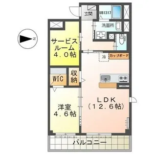 GR御器所【1階】の間取り