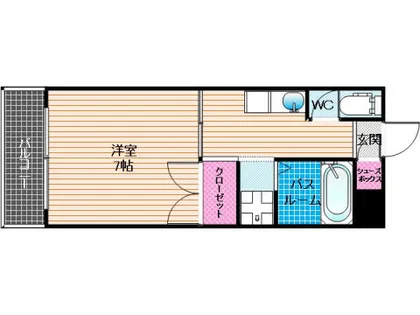 KEN’Sマンション井尻【2階】の間取り