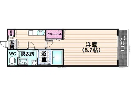 アーバレスト・モク【202号室】の間取り