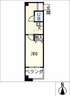 スリーエー【2階】の間取り