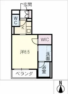 フォリオ【3階】の間取り