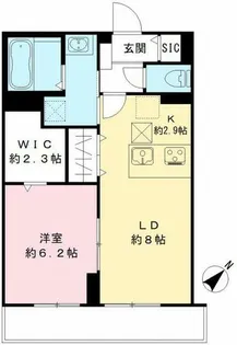 MAISON DE MARINE【101号室】の間取り