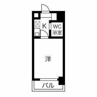 アップルコート春日井【3階】の間取り