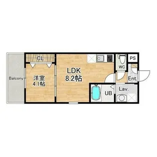 (仮称)ジーメゾン明石ブリーズ【1階】の間取り