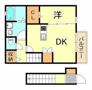 ソフィアコート【1階】の間取り