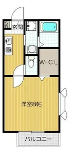 アドマーニ【201号室】の間取り