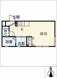 ARK岩塚駅南A棟【4階】の間取り