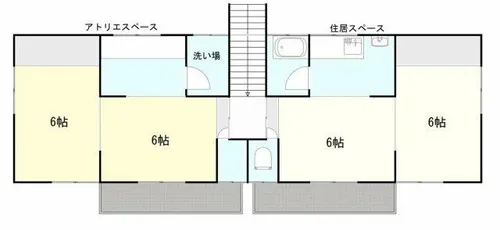 C&A【201号室】の間取り