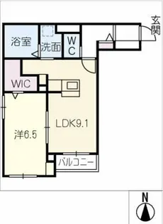 エストレージャGURARA【2階】の間取り