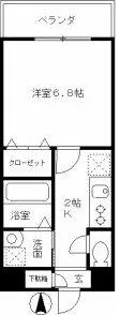 meLiV桜山【3階】の間取り