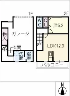 COCONEXT2【2階】の間取り
