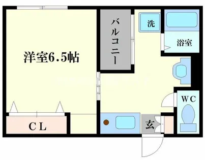 ハイステージ丸和【4階】の間取り