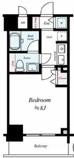 ラナップスクエア福島【8階】の間取り