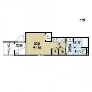 アステール【302号室】の間取り