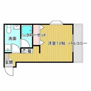 アビタ細川総持寺【4階】の間取り