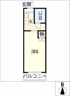 アドバンス・タツノ【1階】の間取り